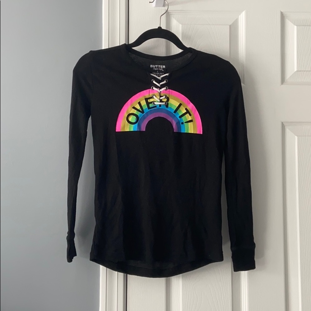 Butter long-sleeved tee